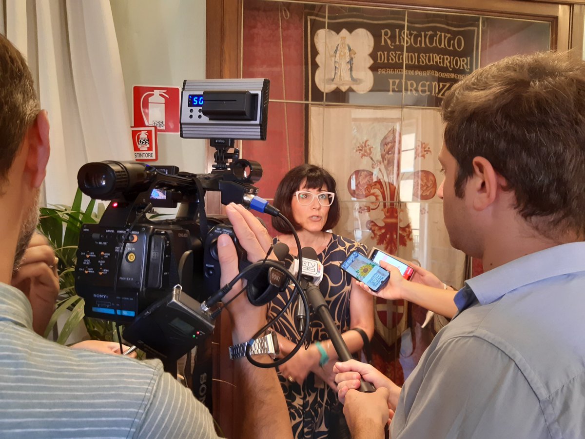 ScuolaSantAnna's tweet photo. La @brightnightIT sta arrivando: attesa ed entusiasmo per gli eventi di venerdì 30 settembre: la @ScuolaSantAnna #Pisa alla conferenza stampa con Mariagrazia Alabrese, delegata della rettice, per presentare le iniziative e lo speciale percorso #Kids. 
https://t.co/2QHnoO2oEg https://t.co/P0lnVYAqFW