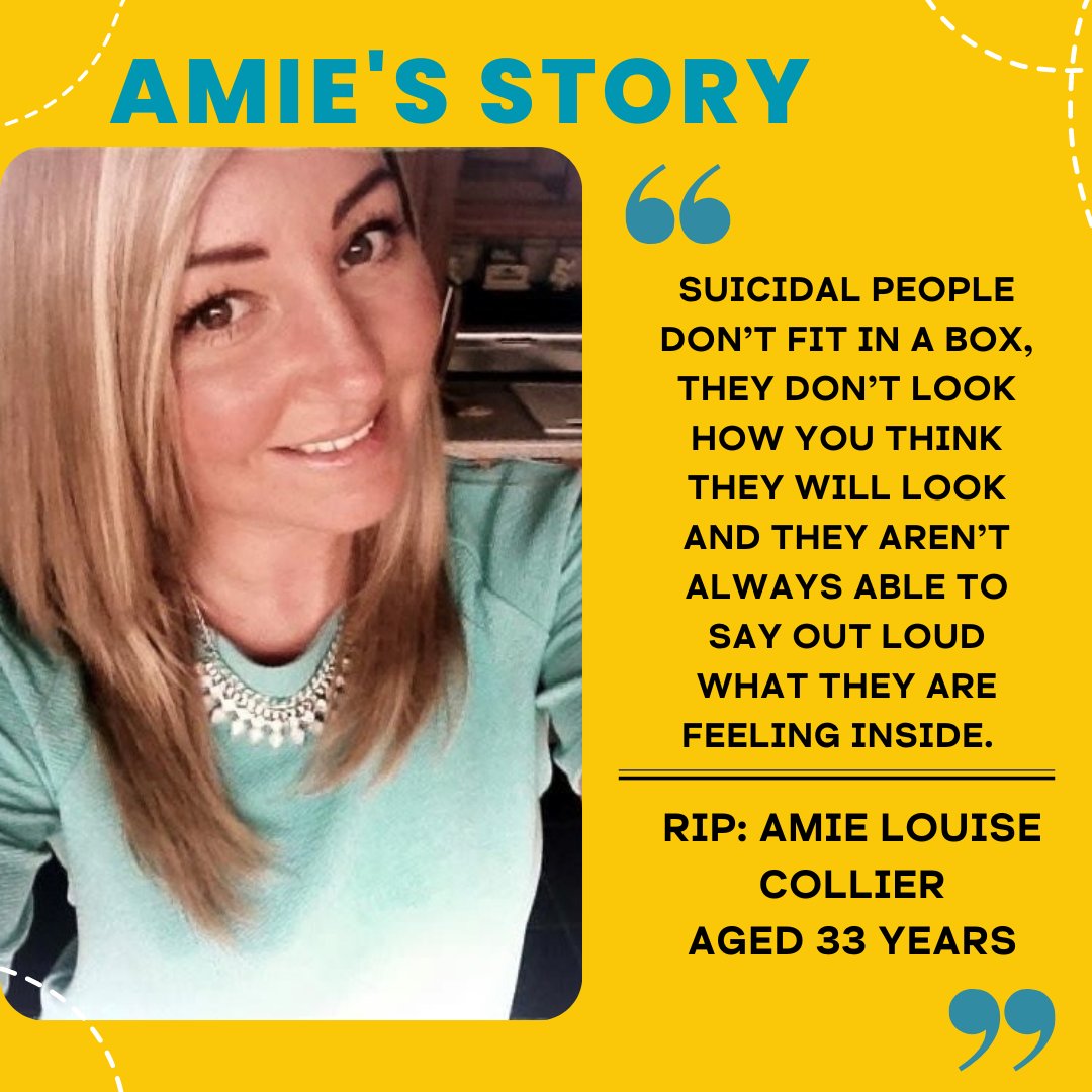 Spot The Signs (@spotsignsuicide) on Twitter photo Trigger Warning - Suicide. (This post contains a real life story.)
Here's more of Amie's Story.
<a href="/MindInMidHerts_/">Mind in Mid Herts</a>
#smashthestigma #suicideprevention #suicideawareness Trigger Warning - Suicide. (This post contains a real life story.)
Here's more of Amie's Story.
<a href="/MindInMidHerts_/">Mind in Mid Herts</a>
#smashthestigma #suicideprevention #suicideawareness