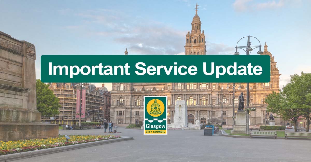 GlasgowCC's tweet image. On Mon 19/09, a Public Holiday has been granted for a day of National Mourning for the State Funeral of HM The Queen.

On this day we'll continue to provide essential services, keeping our city mobile, clean and safe. All other services including schools and nurseries will close.