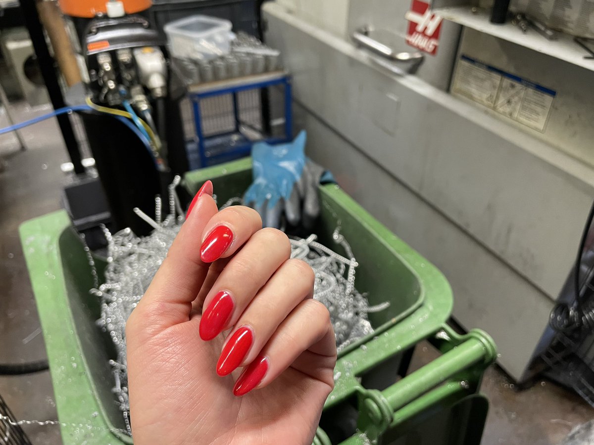When you work making suppressors but are also a lady.