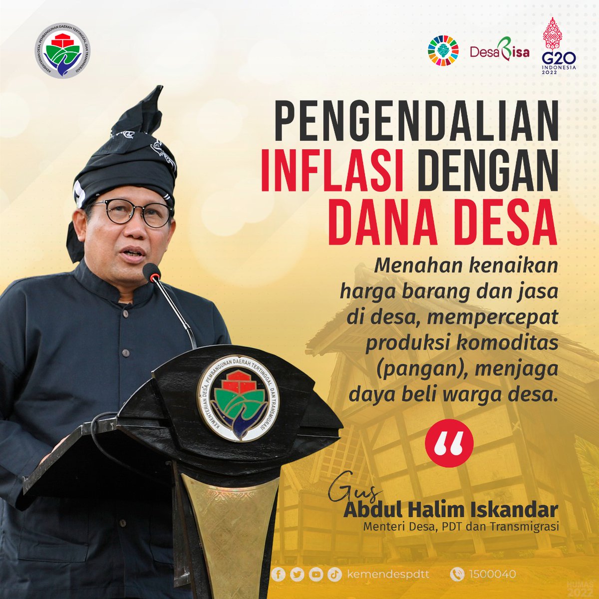 #BangunDesaBangunIndonesia tweet media