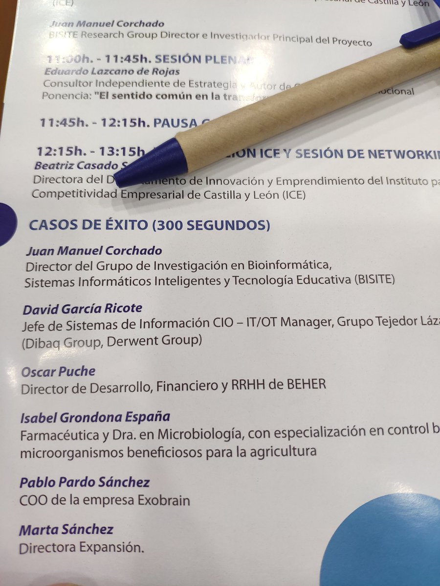 empresasjcyl's tweet photo. #InnovacionJcyl
La empresa es siempre la protagonista. Hoy vemos con ellas casos de éxito en digitalización en la Jornada sobre tecnologías disruptivas y #transformaciondigital @poctep #DisruptiveEU https://t.co/n6bsoRbsmQ