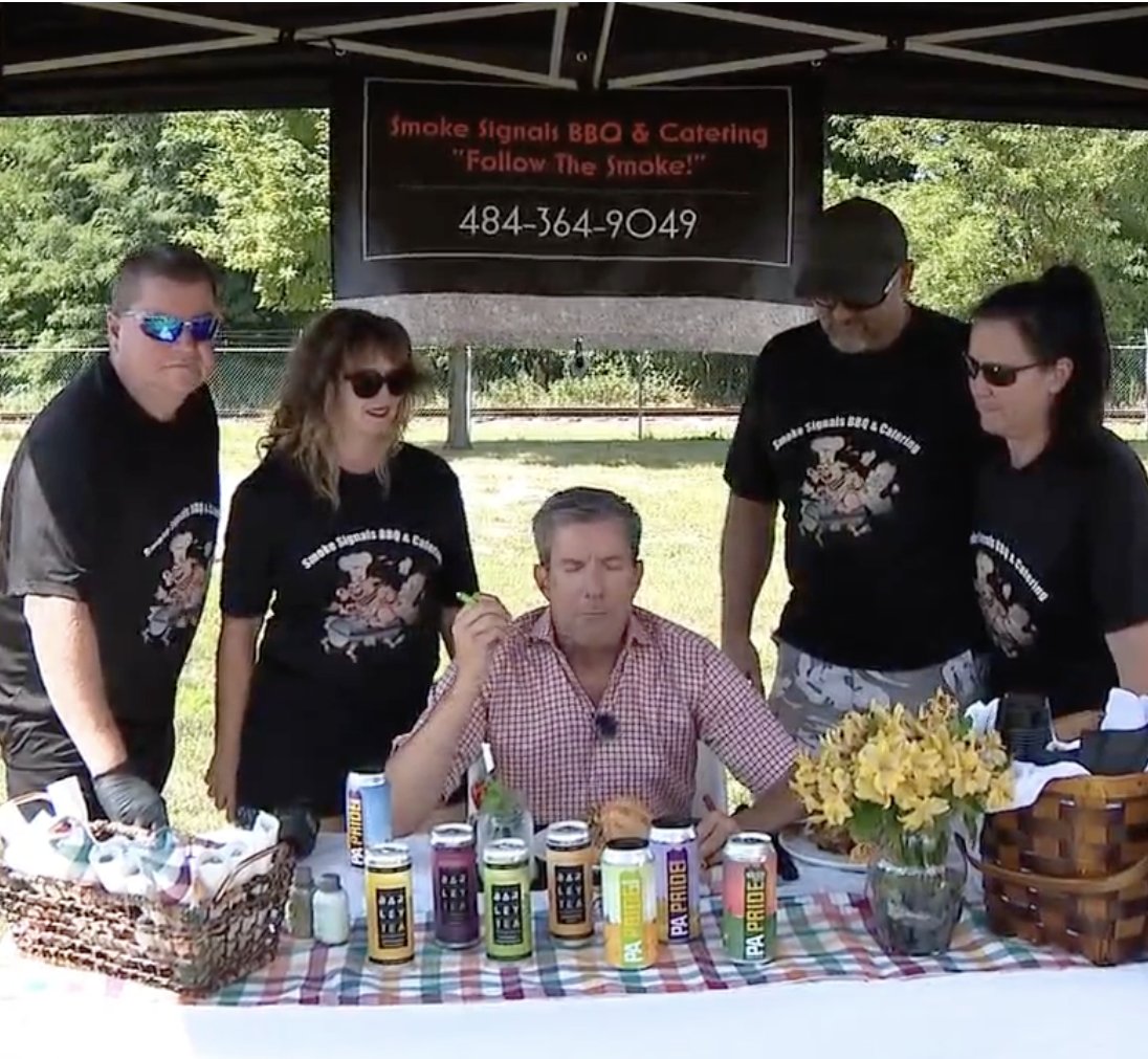 I spy Deer Creek goodies in the news! On Friday <a href="/BobKellyFOX29/">Bob Kelly</a> checked out the preparations for this upcoming weekend's #coatesvillegrandprix and lo and behold: <a href="/barleyteatime/">barleyteatime</a> and #papride selections to wash down that brisket! Watch the full spot at loom.ly/shaiCCw