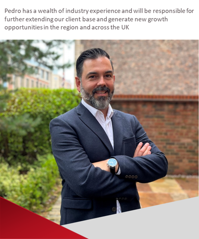 RedfordKennedy's tweet photo. We are delighted to announce the appointment of Pedro Vicente as Technical Director to lead and develop our Civil Engineering offer at Kennedy Redford. 
#kennedyredford #Construction #CivilEngineering https://t.co/MAgqUL5iyQ