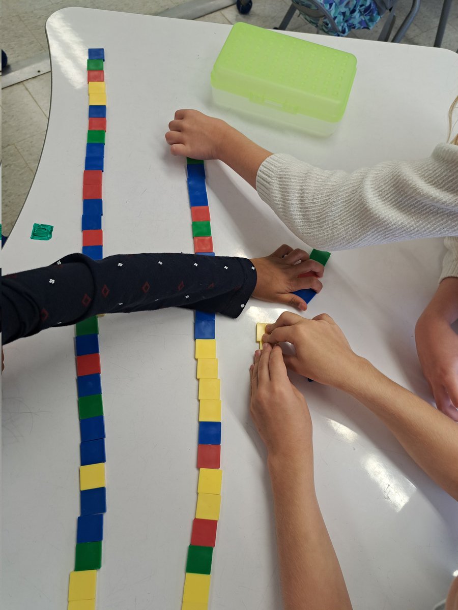 MrsLHill2's tweet photo. Representing whole numbers in Grade 3 today 🔢
Learning what two groups of 50, 4 groups of 25, and 10 groups of 10 look like and discussing all the ways we know how to make 100!
@JohnTTuckPS @HaltonDSB @HDSBMath #grade3jtt https://t.co/sO0CGrGN6d