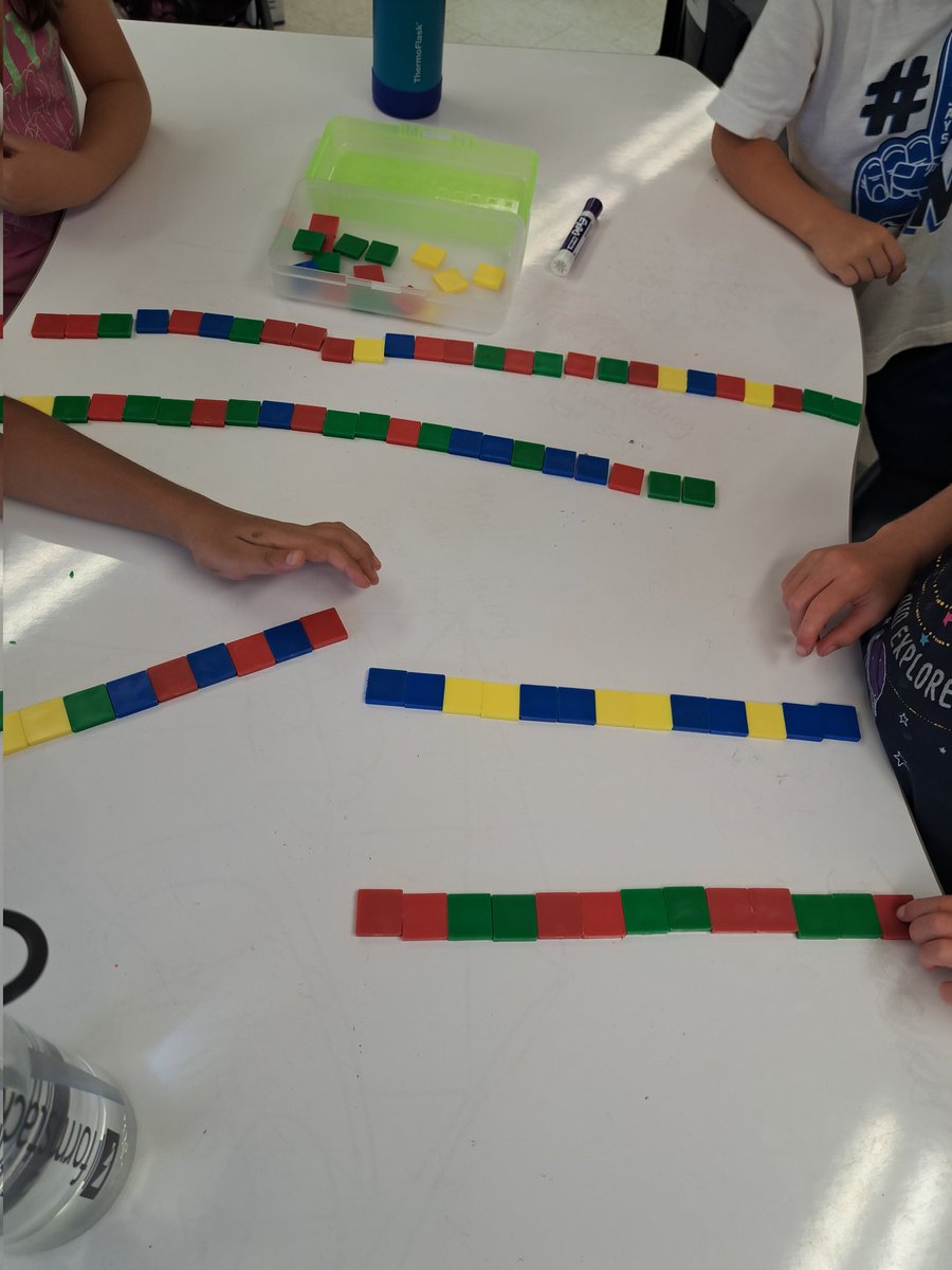 MrsLHill2's tweet photo. Representing whole numbers in Grade 3 today 🔢
Learning what two groups of 50, 4 groups of 25, and 10 groups of 10 look like and discussing all the ways we know how to make 100!
@JohnTTuckPS @HaltonDSB @HDSBMath #grade3jtt https://t.co/sO0CGrGN6d