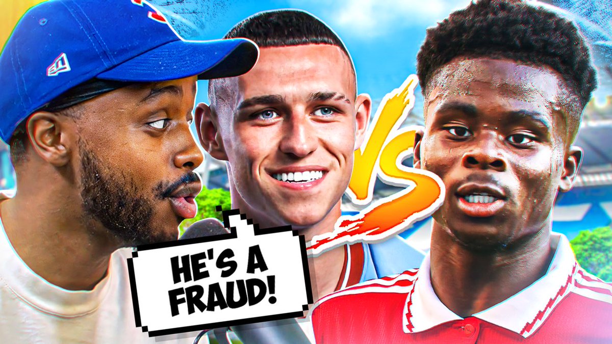 Some HUGE claims here. 👀 DEBATE: FODEN vs SAKA! 👉youtu.be/YryR4fvWRUs