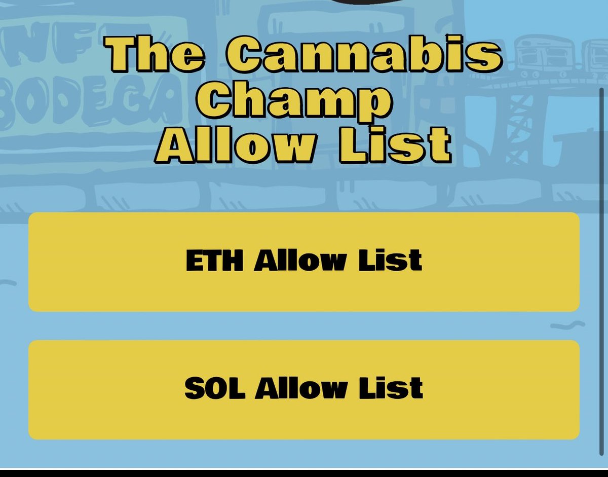 theNFTchamps's tweet photo. Today is the last day to register for the Early Bird Allowlists!

https://t.co/bIAamOhflW

#nfts #nft #nftart #nftcommunity #nftcollector #nftartist #crypto #digitalart #art #ethereum #opensea #nftcollectors #nftdrop #cryptocurrency #whitelist #mint #bitcoin #allowlist https://t.co/0d9FRhw2E2
