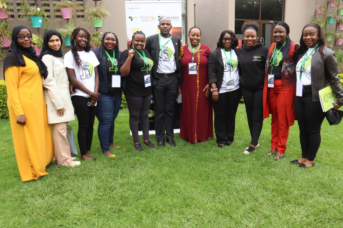 FridaBaiye's tweet photo. I was part of this historic NAIROBI DECLARATION issued at the end of the three day AFRICA HUMAN RIGHTS AND SECURITY ACCOUNTABILITY SYMPOSIUM OF CIVIL SOCIETY ORGANIZATIONS AND THE AFRICAN UNION in Nairobi,Kenya
#HumanRights
#frontlinedefender
#AU
#hakiafrica
#BAWACCameroon https://t.co/VqpXOk7cgP
