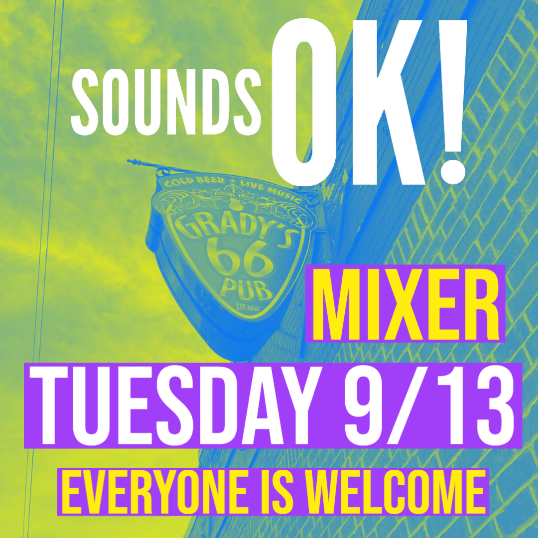 soundsokinc's tweet photo. This Month's @soundsokorg Mixer is BACK at @gradys66pub on Sept 13th • 6-8pm
@smithmusic Will Be Onsite
Meet Other Music People in Your City
Everyone is Welcome
444 W Main St, Yukon, OK
#OklahomaMusic #LocalMusic #sept13 #Gradys66Pub #OKC #OklahomaCity #SoundsOKOrg #yukon https://t.co/p19KcUd1t8