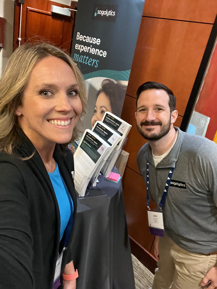 Sogolytics's tweet photo. Networking with everyone at #NAFCU is amazing, and our team is having a blast. We hope to see you there! #BecauseExperienceMatters https://t.co/UAmkjfk1Cj