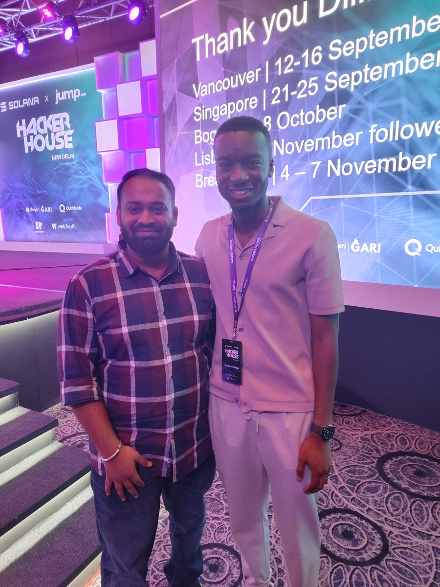 diveshhere's tweet photo. #HackerHouseDilli was amazing. Learnt a lot from office hours with @c_ogoo @caulfieldjoe1 @Austin_Federa @ngundotra. You guys were amazing. Thank you so much for your time. Thank you @SolanaFndn @platis_e and team. Waiting for #BreakPoint2022 https://t.co/pIrrpYqkwE