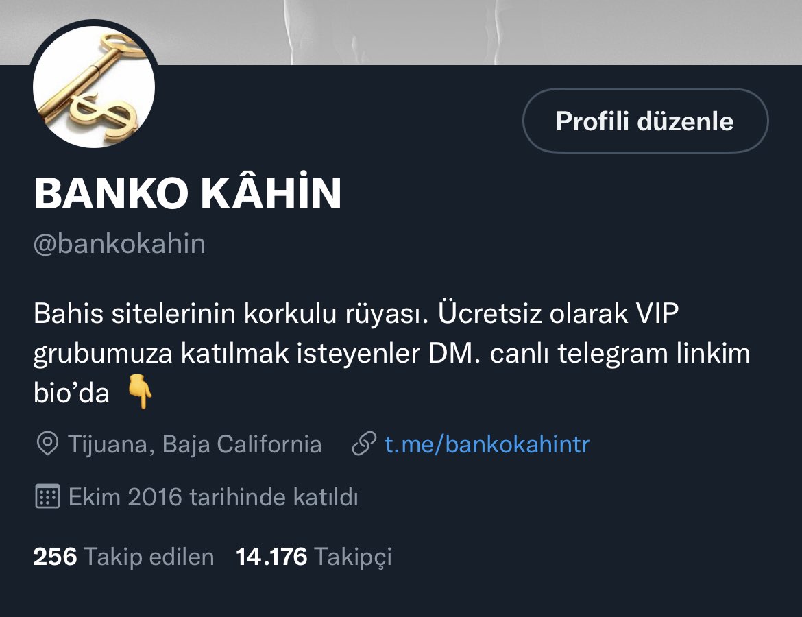👋 Herkese Merhaba Arkadaşlar, Ben Banko Kahin 14k takipçili hesabım kapandı. Bir süre burdayım. 

❤️ Takip Beğeni Rt Mention atarak bana destek olursanız çok mutlu olurum. 

🙏 Banko Kahin…