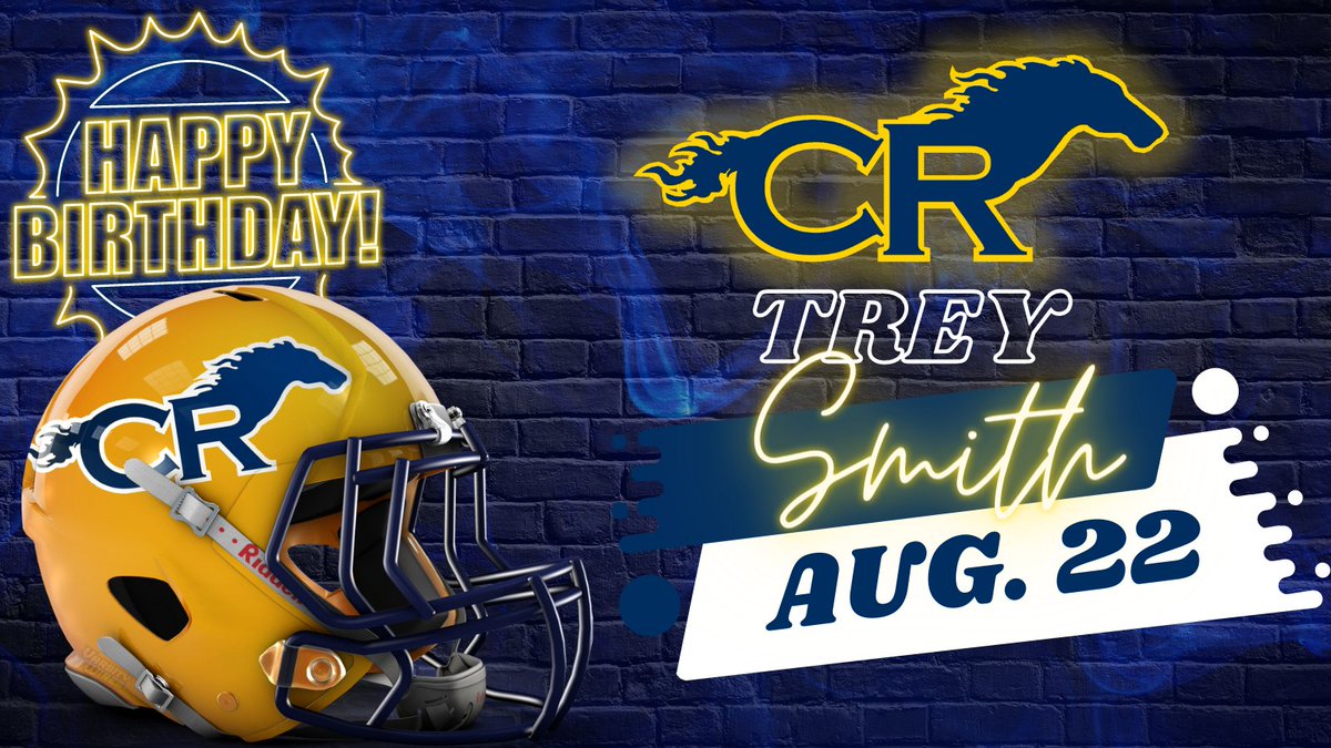 cyranchfootball's tweet photo. We wanted to make sure that we celebrated our Football Player's Birthdays for the month of August! 

Happy belated Birthday Gents! https://t.co/4VMHu2M3Cy