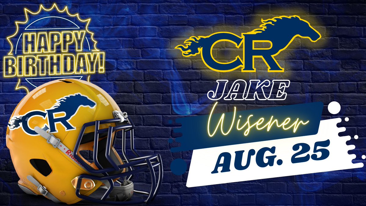cyranchfootball's tweet photo. We wanted to make sure that we celebrated our Football Player's Birthdays for the month of August! 

Happy belated Birthday Gents! https://t.co/4VMHu2M3Cy