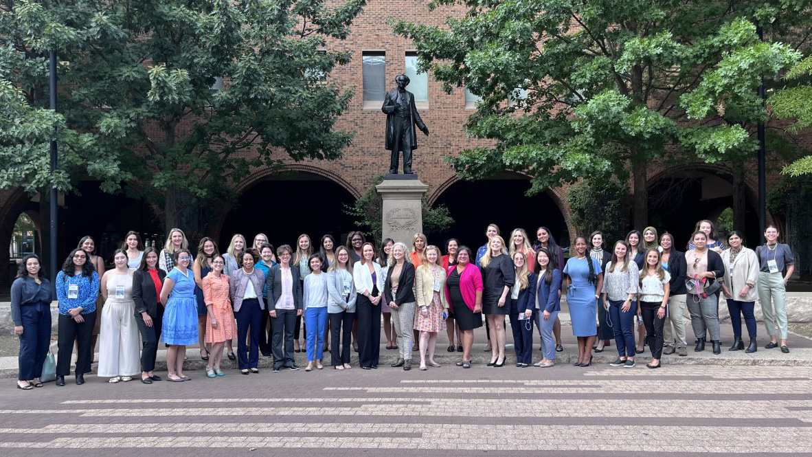 JEFFsurgery's tweet photo. We were delighted to host the 2022 Annual Meeting of the Women's Leadership in Surgery Society #WLISS last weekend. President @AuroraPryor, MD, gave the opening remarks on Saturday morning. Congratulations to @TatarianMD on an exceptional job as local arrangements chairperson! https://t.co/WIum5x0rsr