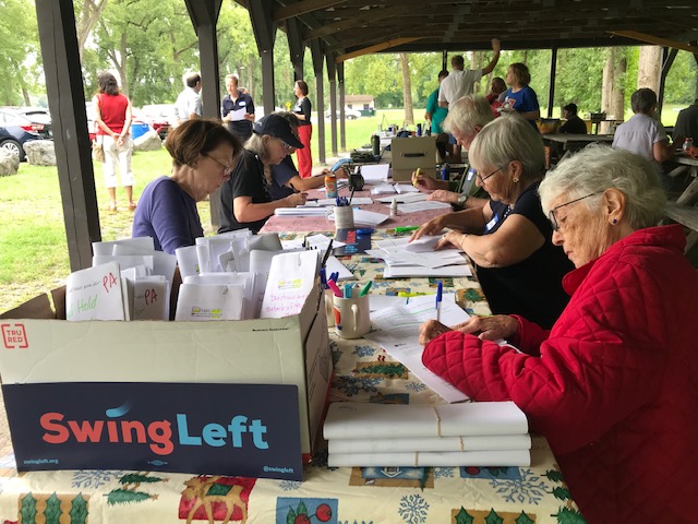 Bethlehem_Indvs's tweet photo. Thanks to all who attended our picnic yesterday.  We greeted new members, enjoyed some delicious food, learned about GOTV opportunities, and wrote a ton of letters to encouraging voters in critical target states to vote in the midterms. https://t.co/2JCCN8xQxQ