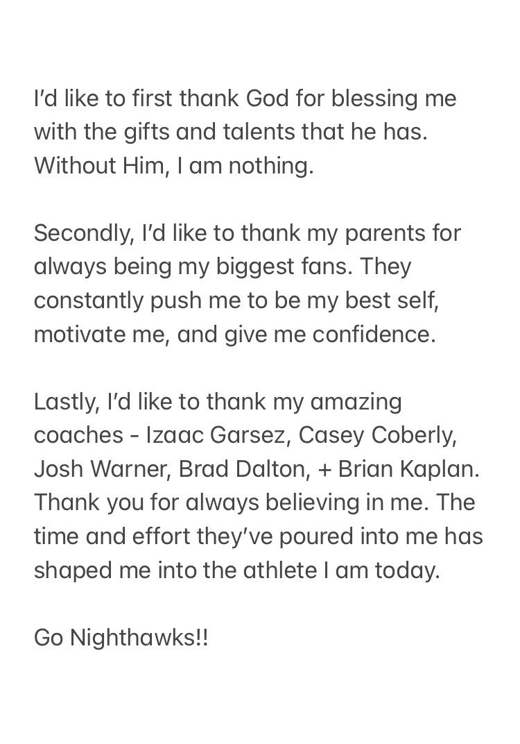 I’m extremely happy to announce my commitment to Northwest Nazarene University! Excited to be a Nighthawk!

<a href="/BaseballNW/">Baseball Northwest</a> <a href="/IdahoProspect/">Idaho Prospect Baseball</a> <a href="/TLineBoysBB/">Timberline Baseball</a> <a href="/CobesCoach/">Coach Cobes</a> <a href="/NNUBaseball/">Nighthawks Baseball</a>