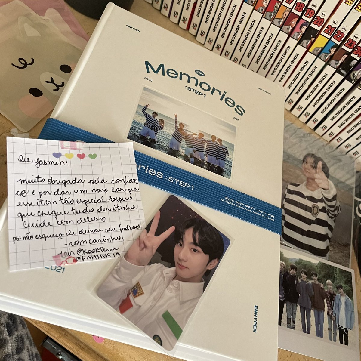 hcglxy's tweet photo. mais um feedback superrrr positivo pra @kookteru que me vendeu o memories, que agora é o item mais bonito da minha coleção <3 a lis além de ser uma querida, foi super transparente durante a venda e embala tao bem que agora tenho 1kg d papel bolha em casa hehe, muito obrigada!! 💕 https://t.co/nPe5pd6pJA