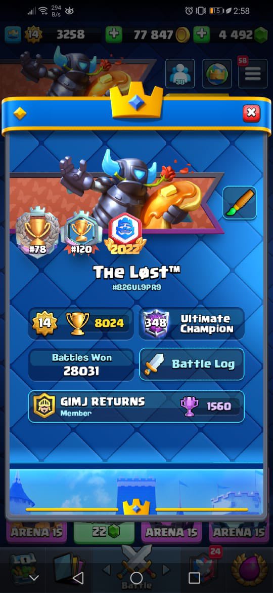 Inuya__'s tweet photo. 15 Friend link giveaway from me and @TheLost_CR ✅
Requirements:
Follow me✅
Follow @TheLost_CR ✅
Retweet✅
6k+ players DM me and JOIN my clan  wanna raise it to the top ✅
Tag 2 friends in  comment section✅
Good luck!!❤️❤️ https://t.co/hs6jXhhv67