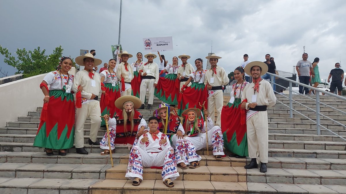 itesicomunica's tweet photo. #ComunidadTegnológica del @itesicomunica del @TecNM_MX, el selectivo de danza Folklórica participó en el #ENAC2022 de #TecNM en Tuxtla Gutiérrez, Chiapas del 08 al 12 de septiembre, lugar que se ganó con participación en San Juan del Río Querétaro #SoyITESI #TodoSomosTecNM #Búhos https://t.co/EYeRpo1jjQ