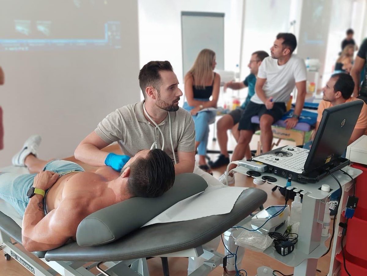 Muchísimas gracias a todos los alumnos por confiar en nuestra formación, a nuestros docentes <a href="/ferminvalera/">Fermín Valera</a> <a href="/fisioespinola/">alberto espinola</a> <a href="/PabloMartinez_F/">Pablo</a> y a <a href="/primfisio/">PRIM Physio</a> por la cesión de los mejores equipos #physioinvasiva2 @generalelectric