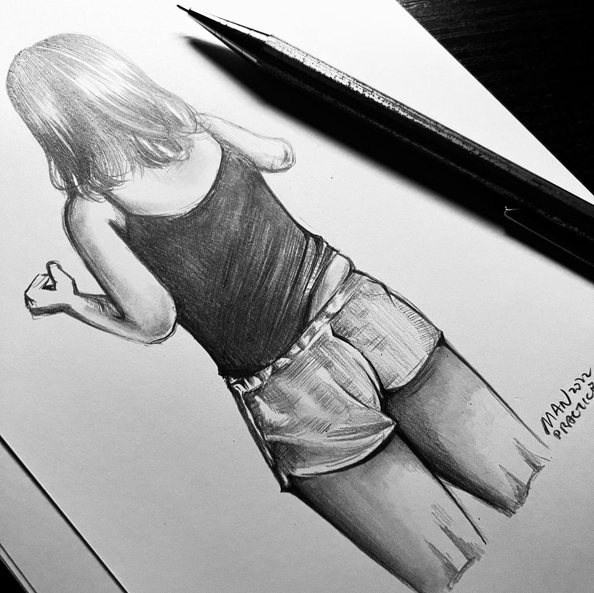 manchiart1's tweet photo. Pencil sketch by Manchiart
-
<The Belgium>
Y:2022
M: pencil / paper
E: 1
P in HKD: DM
-
#sketch #art #paint #painting #draw #drawing #sketches #artwork #畫畫 #sketching #畫 #手繪 #插畫 #manchiart #girl #lady #leg #body #humanfigures #graphite #pencil #back https://t.co/kvAqkHDfBS