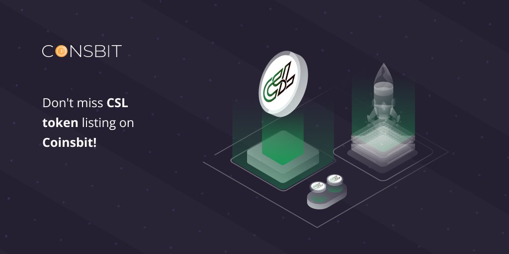 c0insbit's tweet photo. 🔥 Don't miss CSL token listing on Coinsbit! 🔥

💥 Dear users, we are glad to announce that CSL (https://t.co/xLGVnuHPzD) token will be available on Coinsbit on 15.09.2022!

💵 Pair:
CSL/USDT

✅To get more info: https://t.co/TBRsHB23zo

#Coinsbit #Listing #CSL https://t.co/eXEIDureIC
