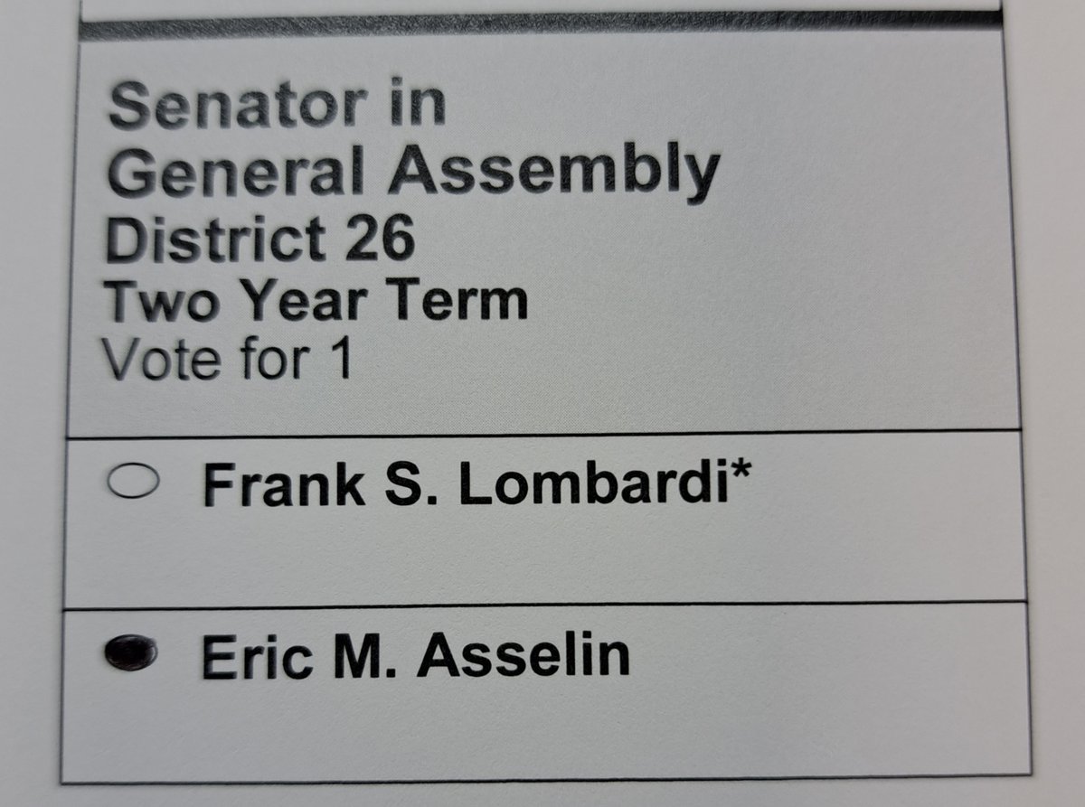 AsselinForRI's tweet photo. Felt great being on the ballot! I'm asking the people in Cranston Senate District 26 for your support tomorrow in the Primary. It's time for a change! https://t.co/6xuQoofGN8