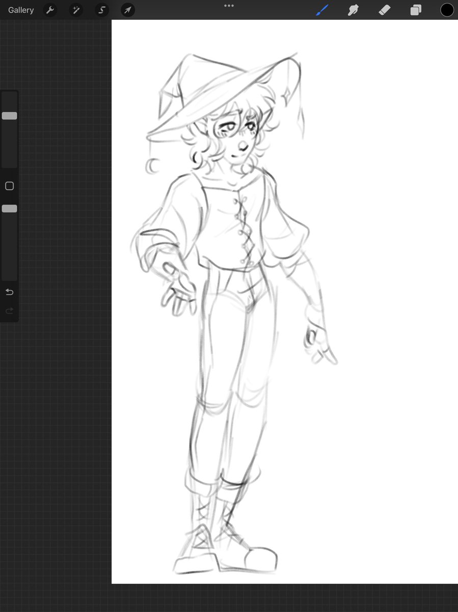 _elc_art_'s tweet photo. I promise when I first started drawing this I wasn’t drawing witch Keith it just happened ok- https://t.co/DdeNsfyBh1