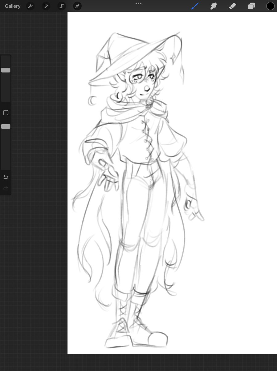 _elc_art_'s tweet photo. I promise when I first started drawing this I wasn’t drawing witch Keith it just happened ok- https://t.co/DdeNsfyBh1