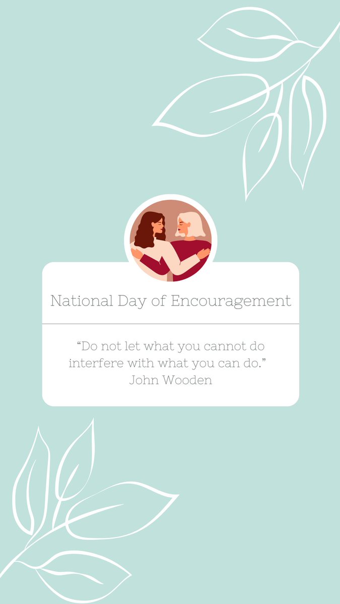 Today is #NationalDayofEncouragement and we wanted to remind all #UNT students that they are valuable and capable of all things. Consider uplifting someone you know today.