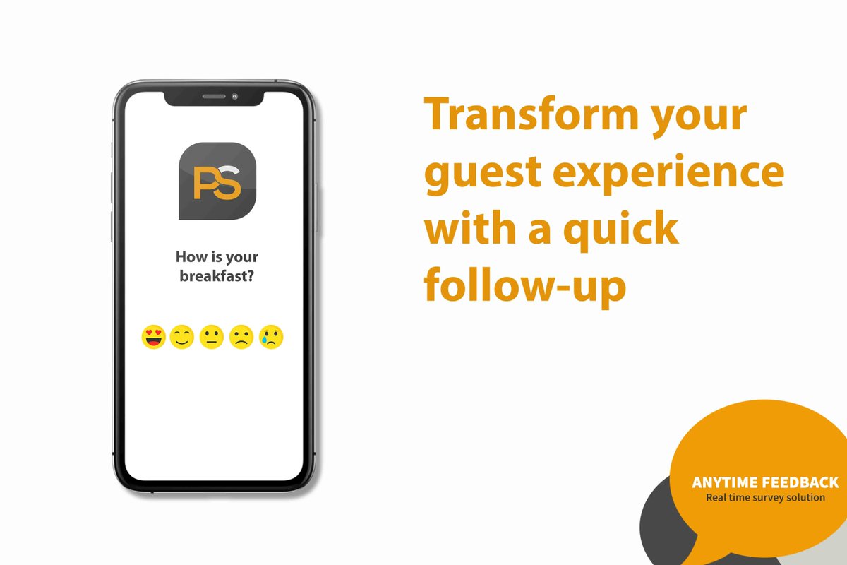 PulseSolution's tweet image. How do you handle guest complaints? 😰
How do your turn a complaint 😤 into a advocate guest 💚?
ANYTIME Feedback gives the opportunity to identify your complainers so you can solve immediately the issues. You can avoid negative reviews on social media like Google, Trip Advisor..