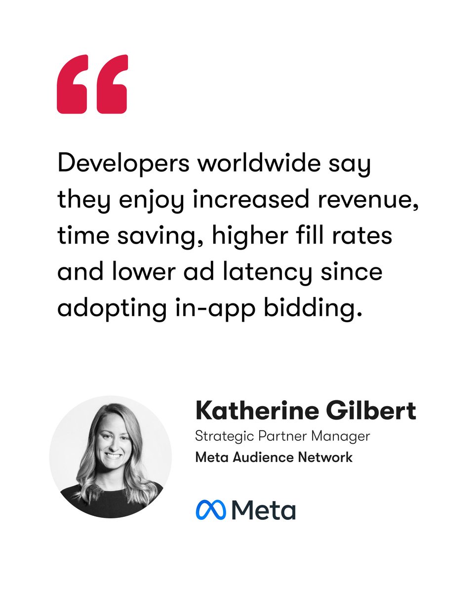 Have you been on the fence about #bidding adoption? We sat down with Katherine Gilbert from #Meta Audience Network (<a href="/audience_ntwk/">Meta Audience Network</a>). Check out her insights and some helpful implementation considerations for #publishers -> digitalturbine.com/blog/mobile-mo…