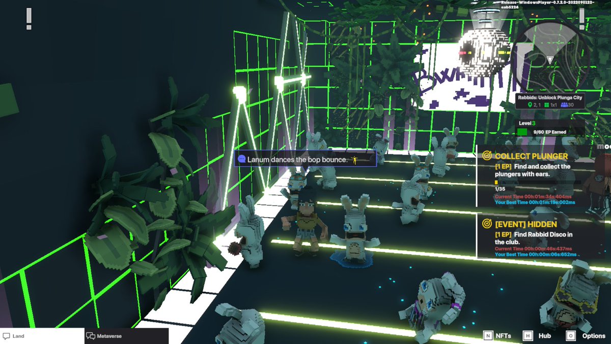 Lanumoff's tweet photo. @TheSandboxGame @RabbidsOfficial I just participated in the #SandboxAlphaS3Giveaway for a chance to win 500 SAND! Found the Disco Rabbid, check out my screenshot below!
👇 https://t.co/KhrHpivXZs