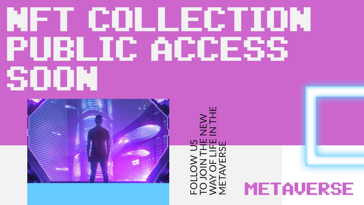 LaColoniaNFT's tweet photo. Hello World !

Welcome to the community of @LaColoniaNFT 

👉Stay tuned because our Metaverse will change the game forever.

Very soon they will have more information about the benefits and the details of the collection.
#NFTCommuntiy #MetaverseNews #Metaverse #NFTs https://t.co/dHg7KPbQYc