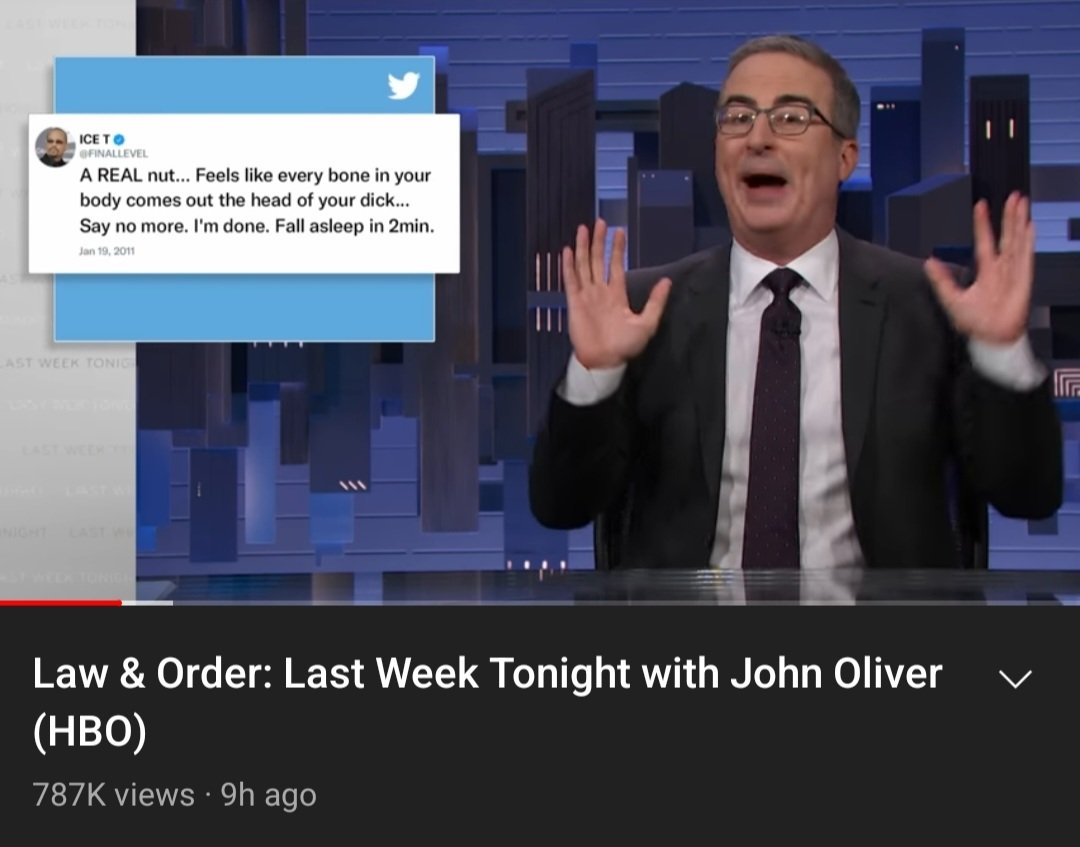 ChefDrew702's tweet image. 💥In Nuttin' News!💥

@LastWeekTonight with John Oliver did a show about @LawAndOrderTV last night &amp;amp; I saw this GEM by @FinalLevel
🔥 🔥 🔥 🔥 

"The man is a Truth Teller. If you can't handle the ICE, stay out of the freezer!"

That's an #ICEcoldFACT

LOVE IT
👊