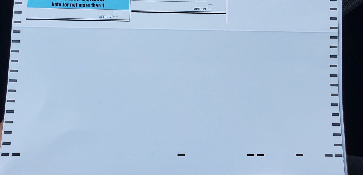KristiStL's tweet photo. Remember the Windham Audit? @NHSecretary why do we still have candidate ovals crowded around folds with plenty of blank space at the bottom? Also, why did I have to mark Disabled to vote Absentee when covid+? #NHPolitics #ElectionIntegrity #VotingReform https://t.co/LCkXD7FF21
