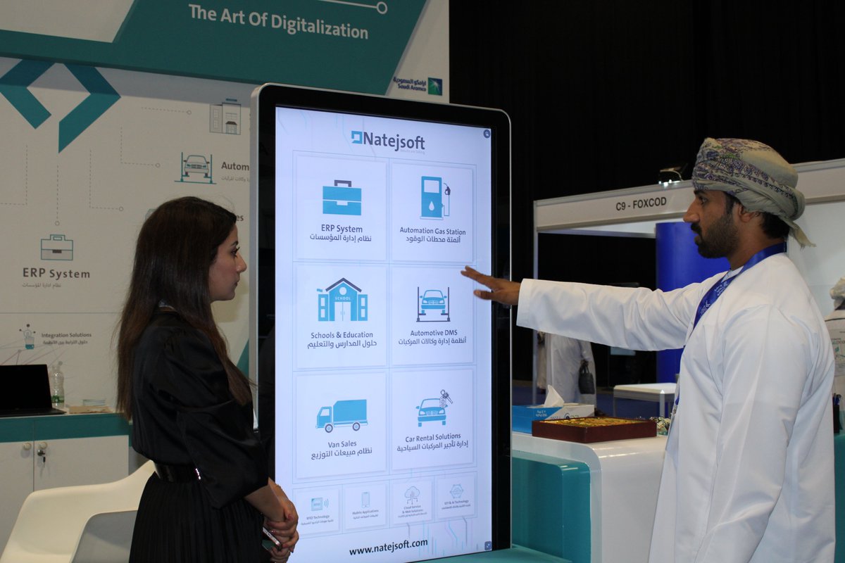 natejsoft's tweet photo. جانب من مشاركة شركة ناتج لتكنولوجيا المعلومات في معرض #future_tech_event سلطنة عمان - مسقط. من وقائع اليوم الأول.
#Natejsoft #erpsoftware #future_tech_event #cloud #futuretechtechnology #futuretechnown #event https://t.co/pXtdWp0lIQ
