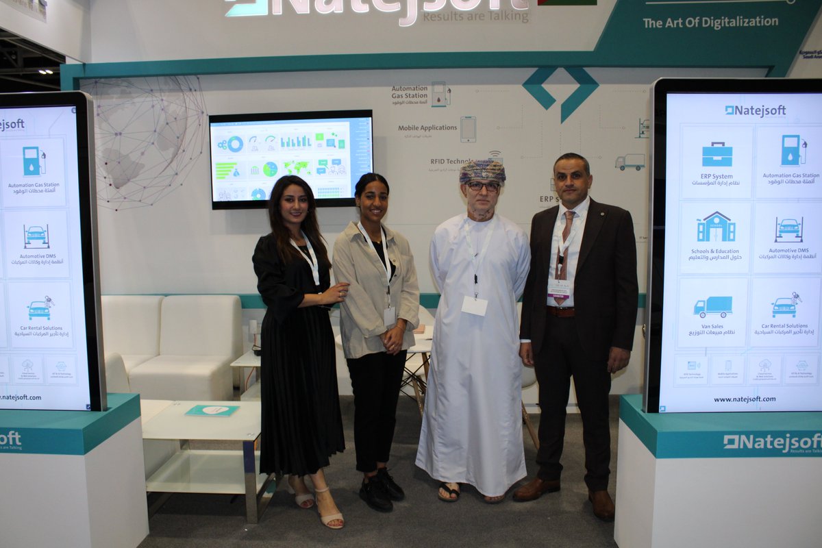 natejsoft's tweet photo. جانب من مشاركة شركة ناتج لتكنولوجيا المعلومات في معرض #future_tech_event سلطنة عمان - مسقط. من وقائع اليوم الأول.
#Natejsoft #erpsoftware #future_tech_event #cloud #futuretechtechnology #futuretechnown #event https://t.co/pXtdWp0lIQ