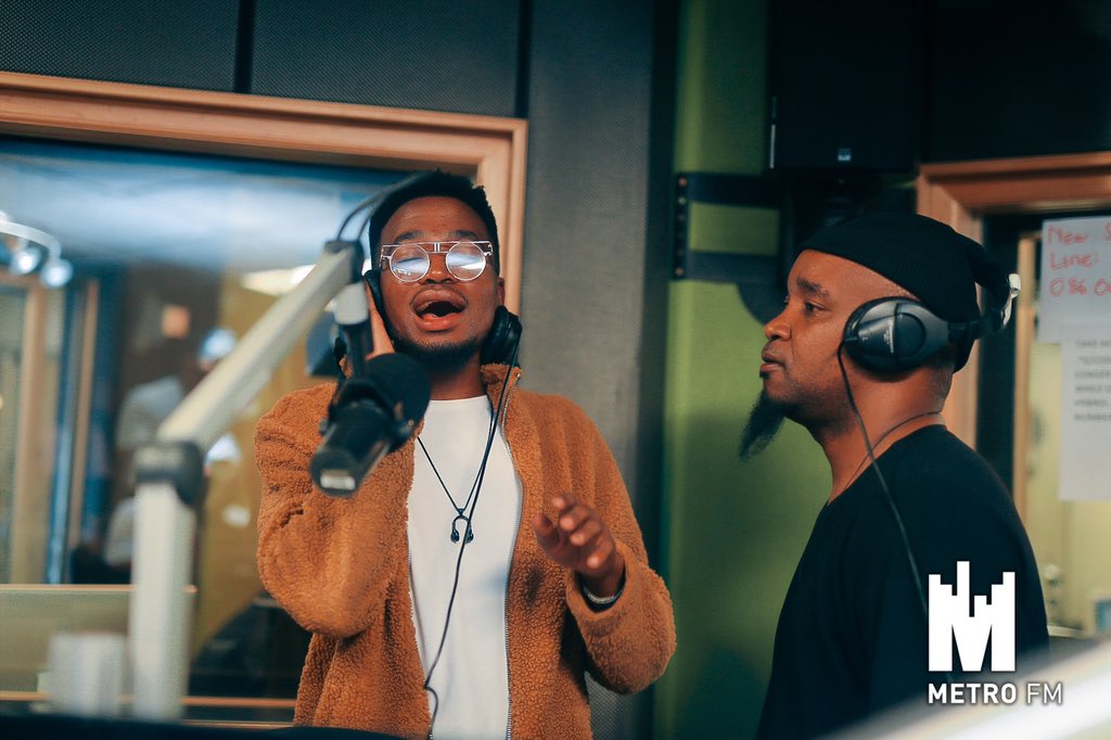 METROFMSA's tweet photo. Replenishment Monday , @HUSHSOUTHAFRICA  performing LIVE on #TheTouchDown #ReplenishmentMonday https://t.co/2DGCsWWWb0