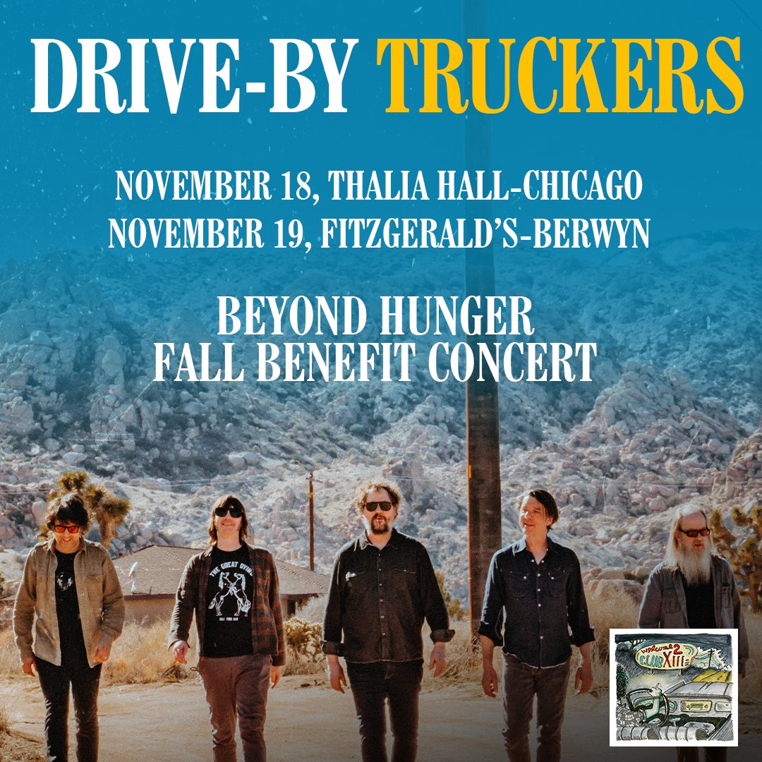 gobeyondhunger's tweet photo. Don't miss this year's Beyond Hunger Fall Benefit Concert featuring Drive-By Truckers!
Tickets on sale this Friday, September 16, 10am.
https://t.co/pKqu66tmV4
#drivebytruckers #gobeyondhunger https://t.co/Uhw7HwwD41