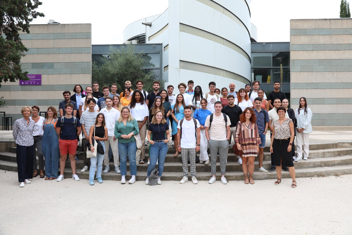 🎏Belle rentrée aux étudiants de Master 1 Mention Management de l'Innovation (Masters CEI/MPI, MTD &amp; e-Marketing) qui nous ont rejoint cette après-midi à l'IAE Montpellier🎐
ℹ️+d'infos sur nos formations : lnkd.in/dhMj4qD9
#RentreeScolaire #backtoschool  #IAE #LetsGo