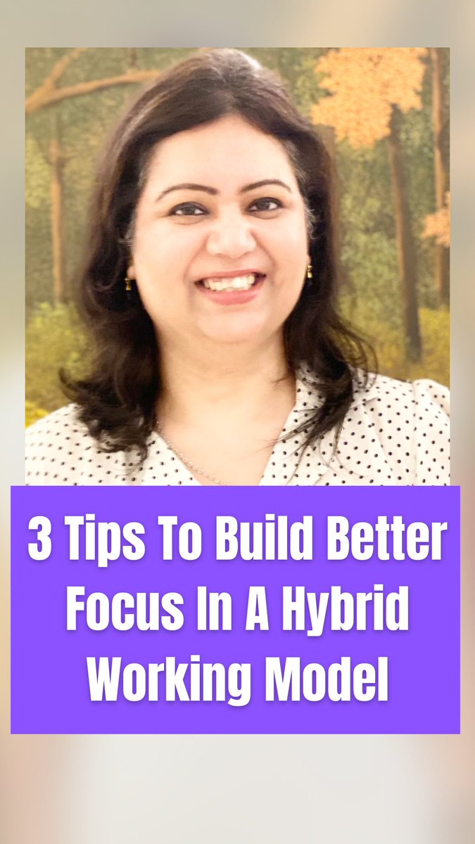 womensweb's tweet photo. In this post-Covid world, undoubtedly the hybrid working model is the way forward. @Prerna_wahi shares what has worked for her and few crucial tips to feel enthused about this model and make the best out of it https://t.co/hFjHKJMUoI
#VaahiniConnect #GettingToEqual #hybridwork https://t.co/FI7oRKIZvq