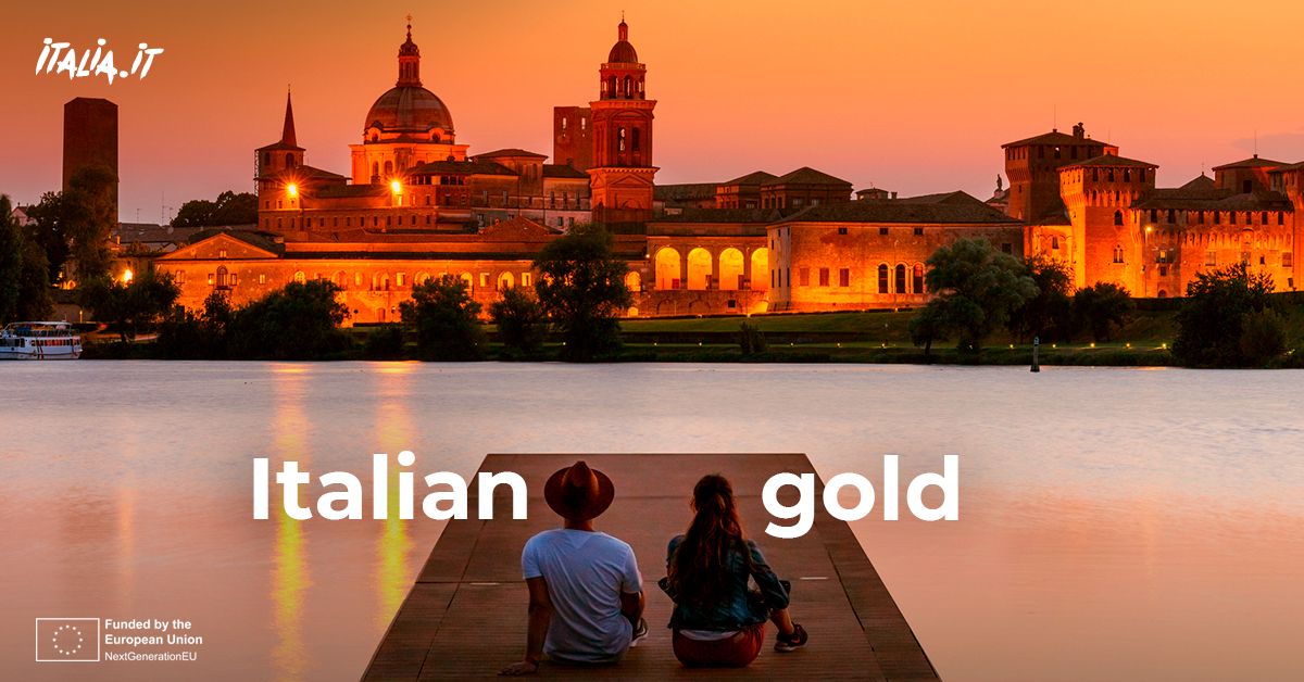Italia's tweet photo. Si dice che non è tutto oro quel che luccica, ma i tesori italiani brillano di luce propria.✨ Vieni a scoprire le opere delle città d'arte più straordinarie su https://t.co/neWiK18Uge. 

#LiveItalian #ilikeitaly https://t.co/vsL63WP1vY