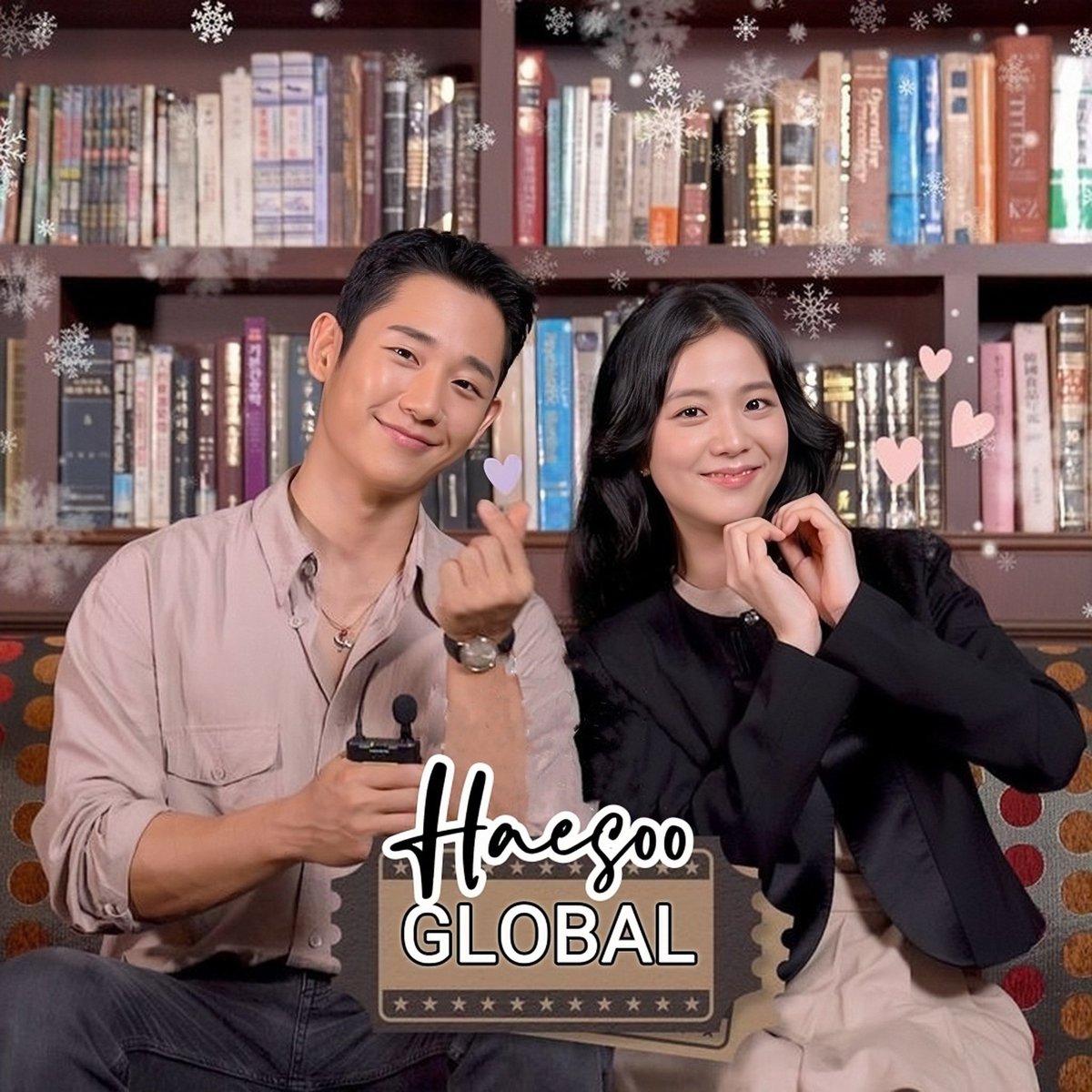 HaesooGlobal's tweet photo. Better late than never - launching Haesoo Global, here to provide you the latest updates of our beloved  Planetary Couple - Jung Haein and Kim Jisoo! 🤍

Hoping to cleanse your TL from all the fighting too 🫶

#HAESOO #JISOO #지수 #JungHaeIn #정해인 https://t.co/io7MixkoCL