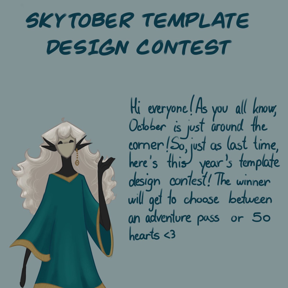 Un_skytober's tweet photo. October is nearing and we can't wait for the upcoming Skytober.

This year we'll give an opportunity to folks who are not in our server to partecipate to our template contest!

If you're interested check the thread for more info ;) https://t.co/aWSc8G16c0