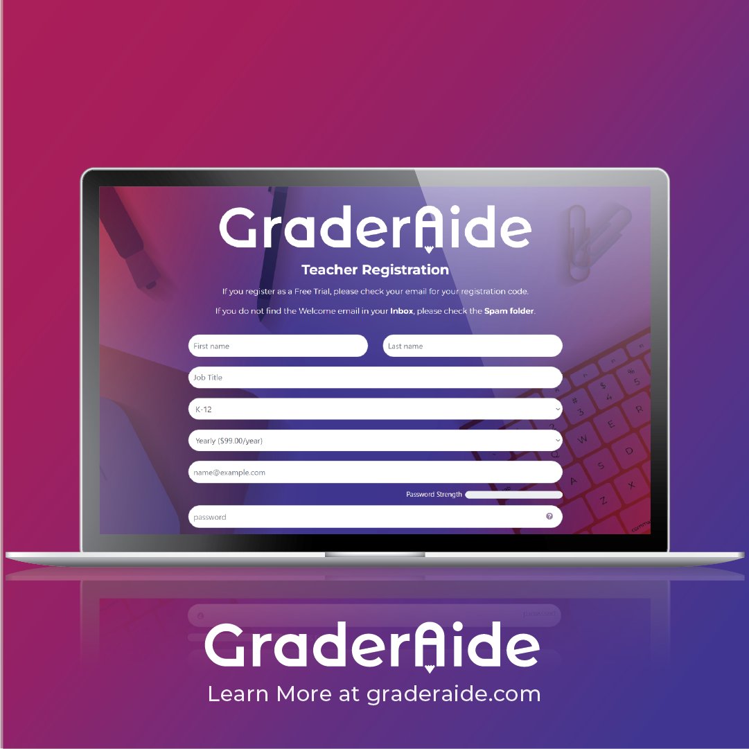 GetGraderAide's tweet photo. What's in your school kit? Consider adding GraderAide, an advanced scoring system that provides fast, consistent scores. Visit our website to learn more! https://t.co/QZYYsM6hTi  #papergrader #teacherlife #grading https://t.co/qn0qWYEwgC