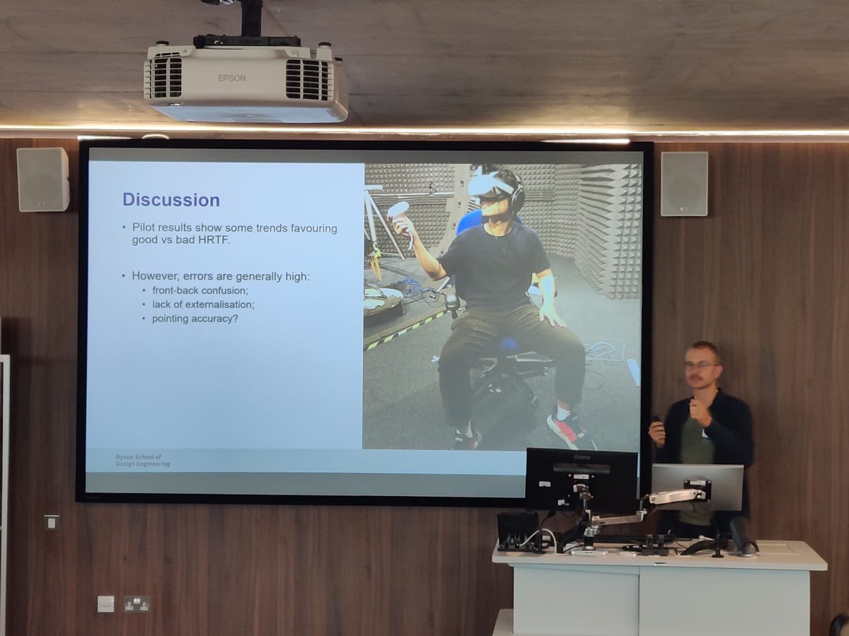 Audio Experience Design (@axdimperial) on Twitter photo Our team is presenting at Hearing, Audio & Audiology Meeting 2022 <a href="/unisouthampton/">University of Southampton</a> today. Thank you <a href="/ISVRsouthampton/">ISVRsouthampton</a> for a warm welcome!
#hearing #audiology #audio Our team is presenting at Hearing, Audio & Audiology Meeting 2022 <a href="/unisouthampton/">University of Southampton</a> today. Thank you <a href="/ISVRsouthampton/">ISVRsouthampton</a> for a warm welcome!
#hearing #audiology #audio