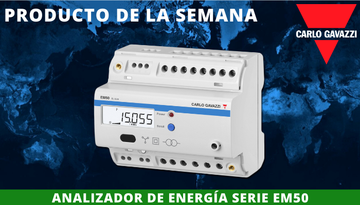 CarloGavazziMex's tweet photo. Carlo Gavazzi presenta el analizador de energía de la serie EM50 como nuestro producto de la semana.
MexicoSales@carlogavazzi.com
+52 55 5373 7042
#PowerAnalyzer #EnergyManagement #EnergyMonitor #3Phase #ThreePhase #2Phase #TwoPhase #1Phase #SinglePhase #BuildingAutomation https://t.co/pi4AhfkFRT